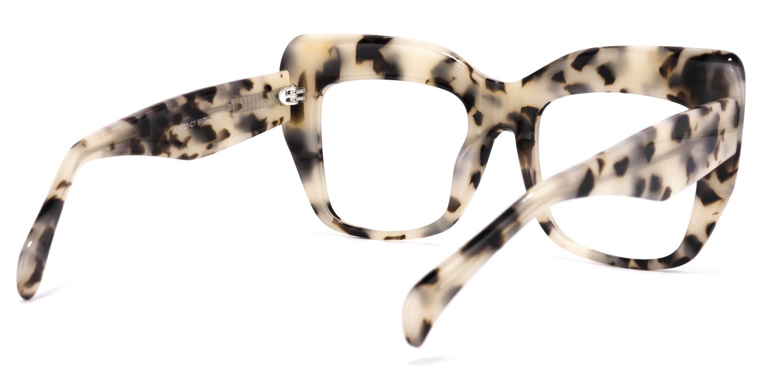 Charmaine Cat Eye Light-Tortoise Glasses | ZEELOOL UK4