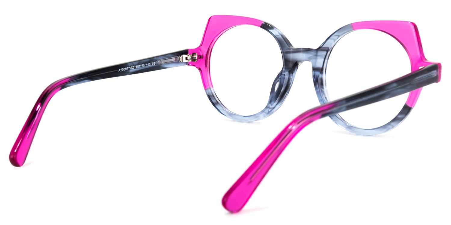 Gilbert Cateye Gray Glasses | ZEELOOL UK5
