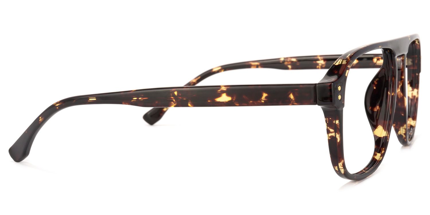 Willow Geometric Tortoise Glasses | ZEELOOL UK3