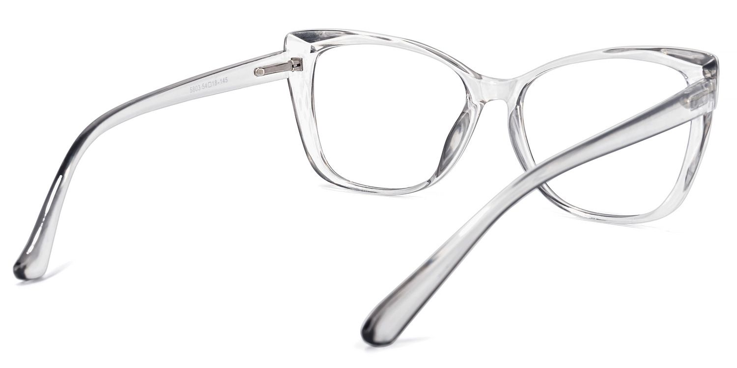 Wallace Cateye Gray Glasses | ZEELOOL UK4