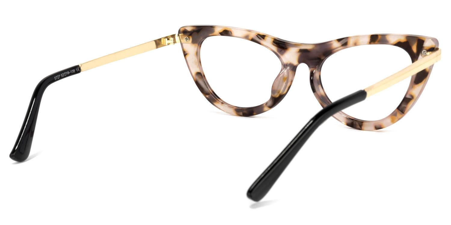 Waverly Cateye Pink-Tortoise Glasses | ZEELOOL UK4