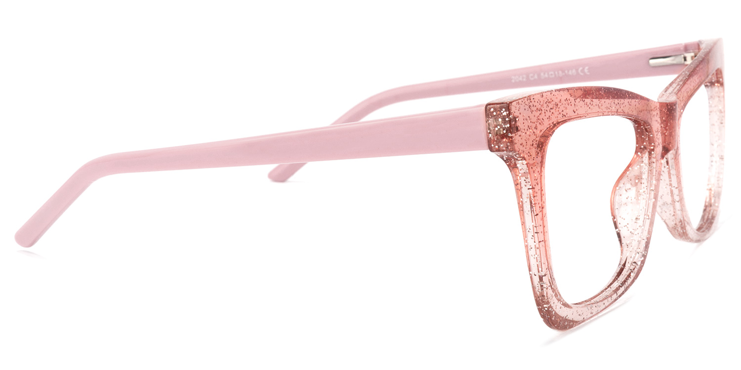 Yaritza Butterfly Pink Glasses | ZEELOOL UK3