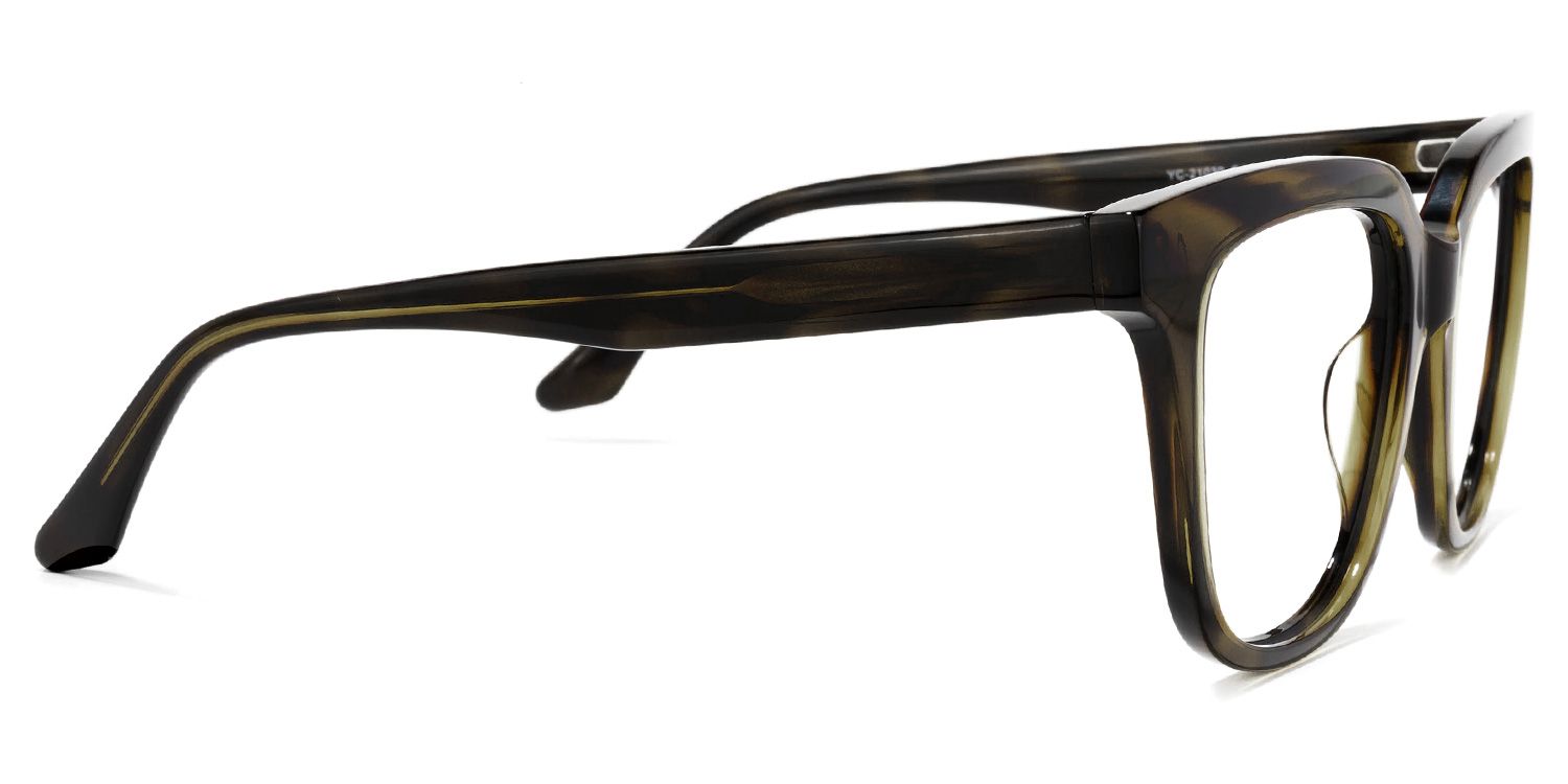 Quiana Square Dark-Tortoise Glasses | ZEELOOL UK3