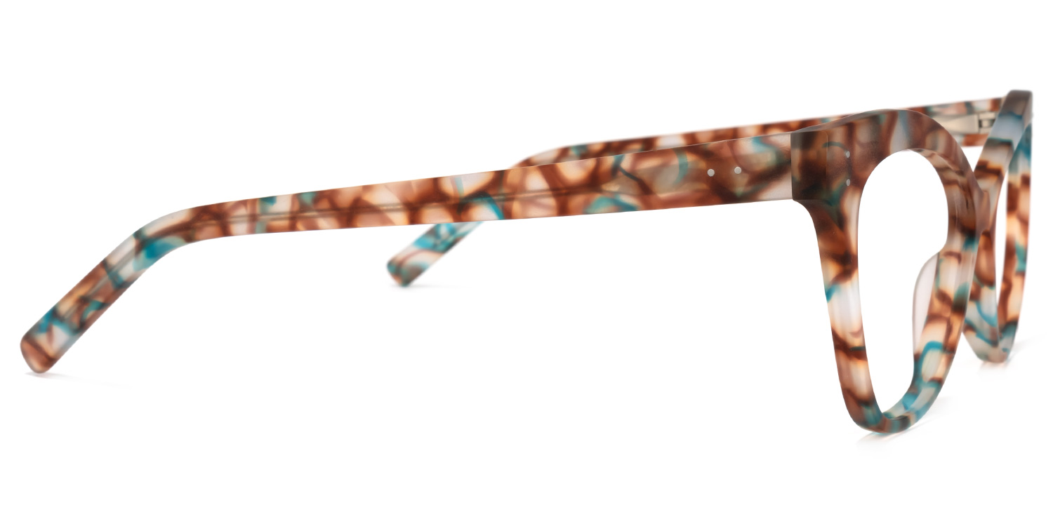 Eschwege Cateye Green-Floral Glasses | ZEELOOL UK3