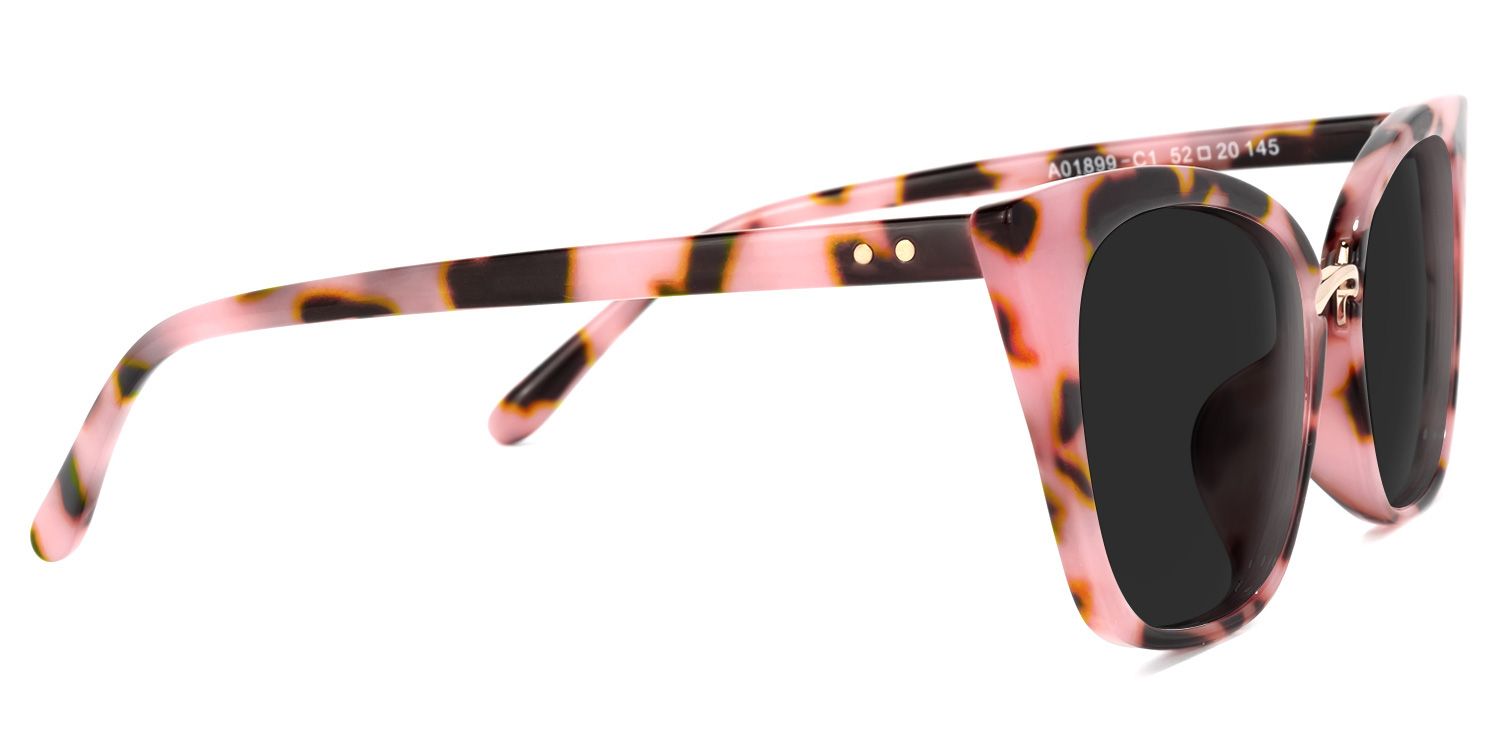 Chandrikar Cat Eye Pink-Floral Sunglasses | ZEELOOL UK3