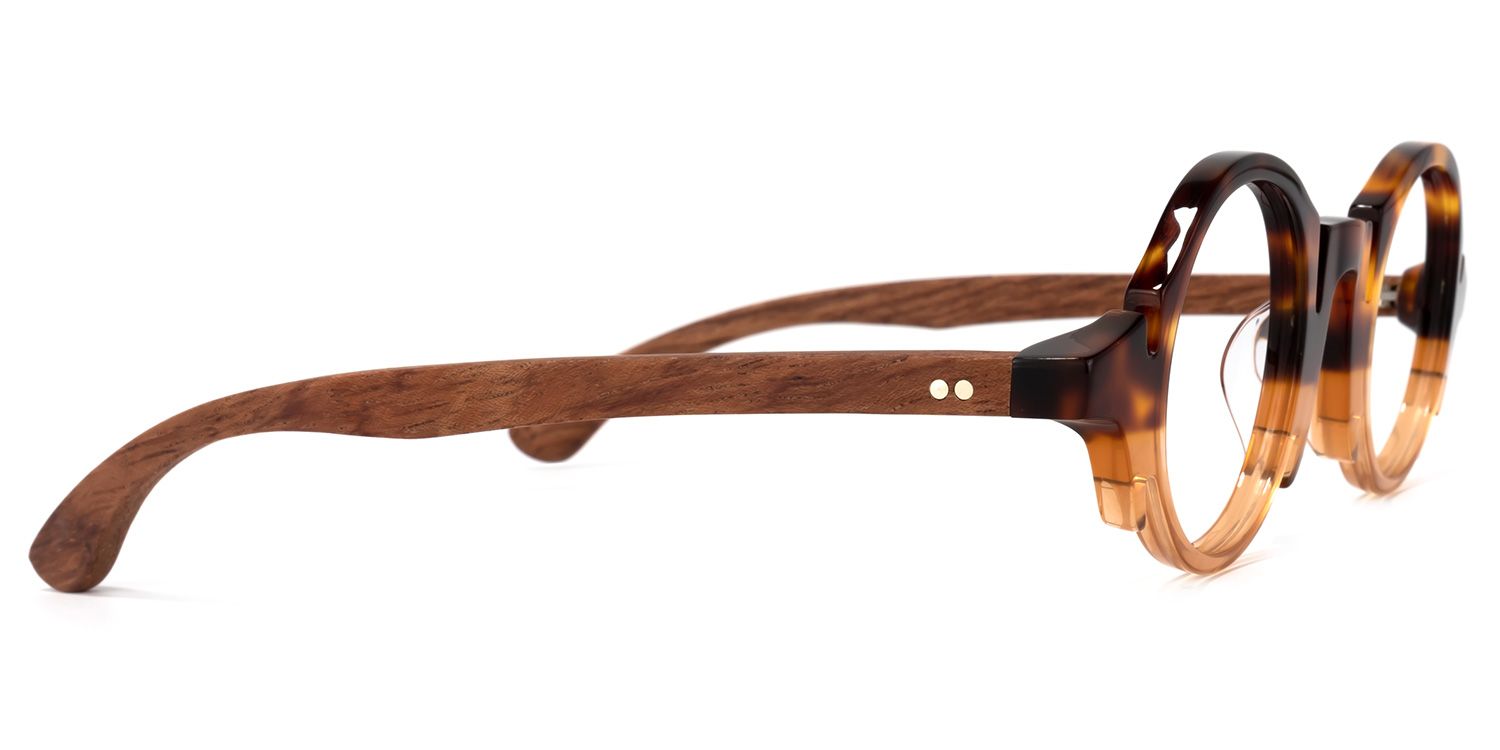 Charlie Round Tortoise Glasses | ZEELOOL UK3