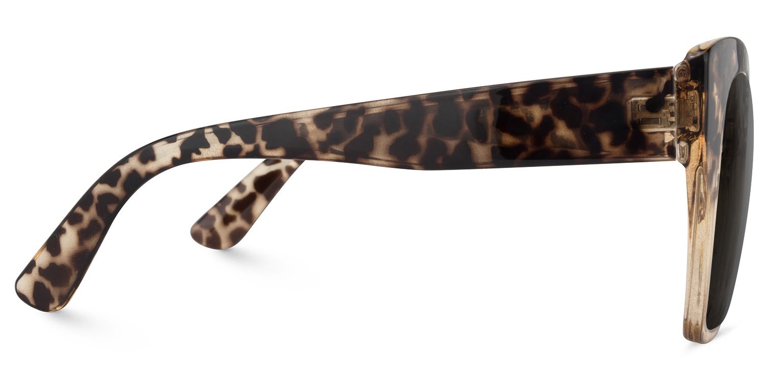 Cat Eye Light Tortoise Glasses | ZEELOOL UK2