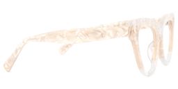 Cascata Cateye Creamy Glasses3