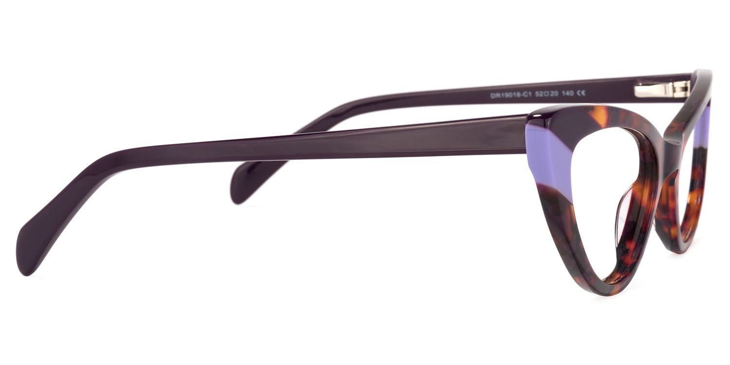 Loretta Cateye Tortoise Glasses | ZEELOOL UK3