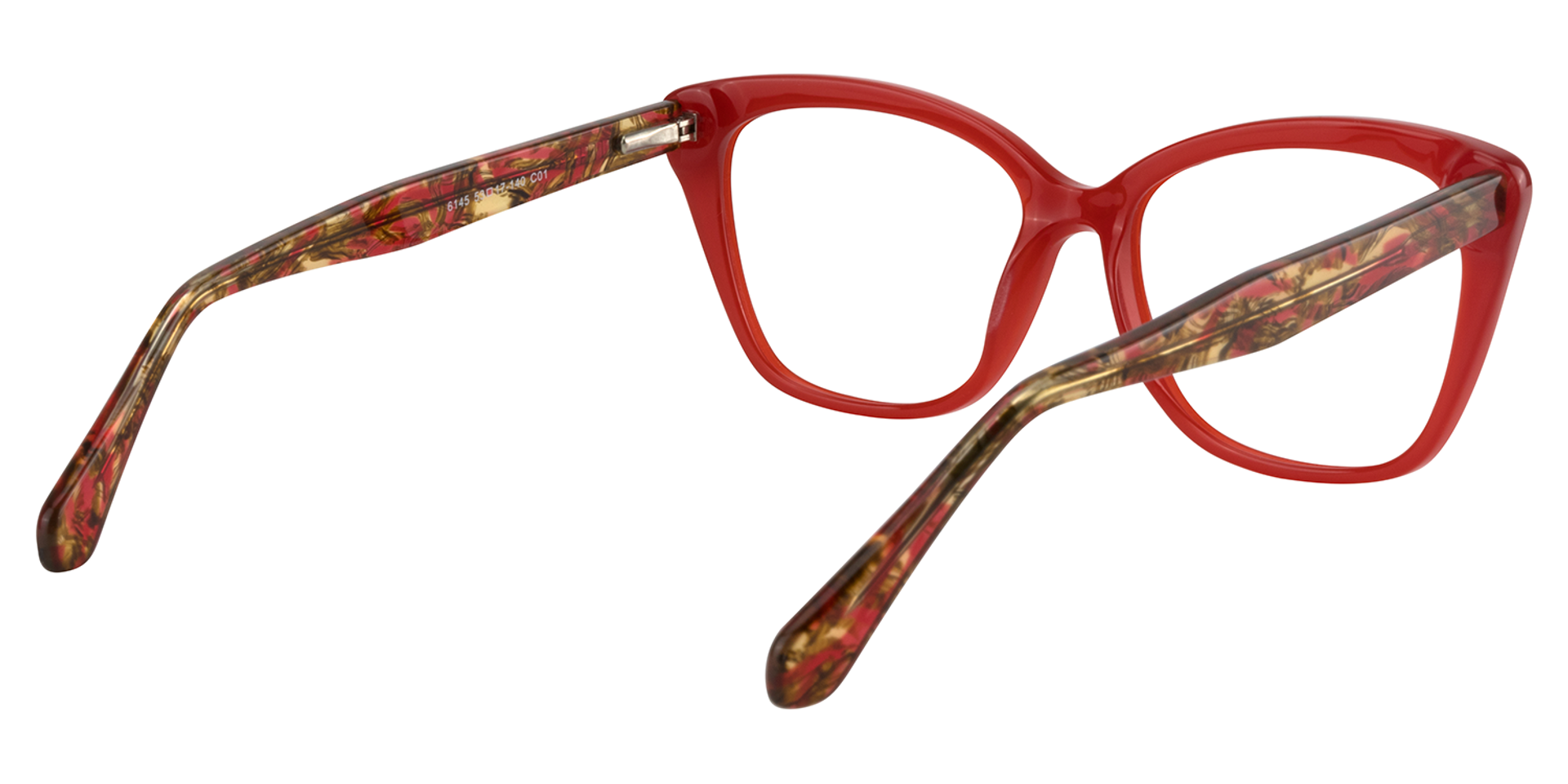 Square Red Glasses | ZEELOOL UK5