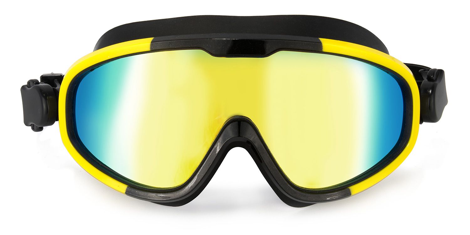 Elaine Yellow Anti-frog Swimming Goggles | ZEELOOL UK5