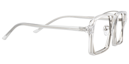Nellie Aviator Clear-Silver Glasses4