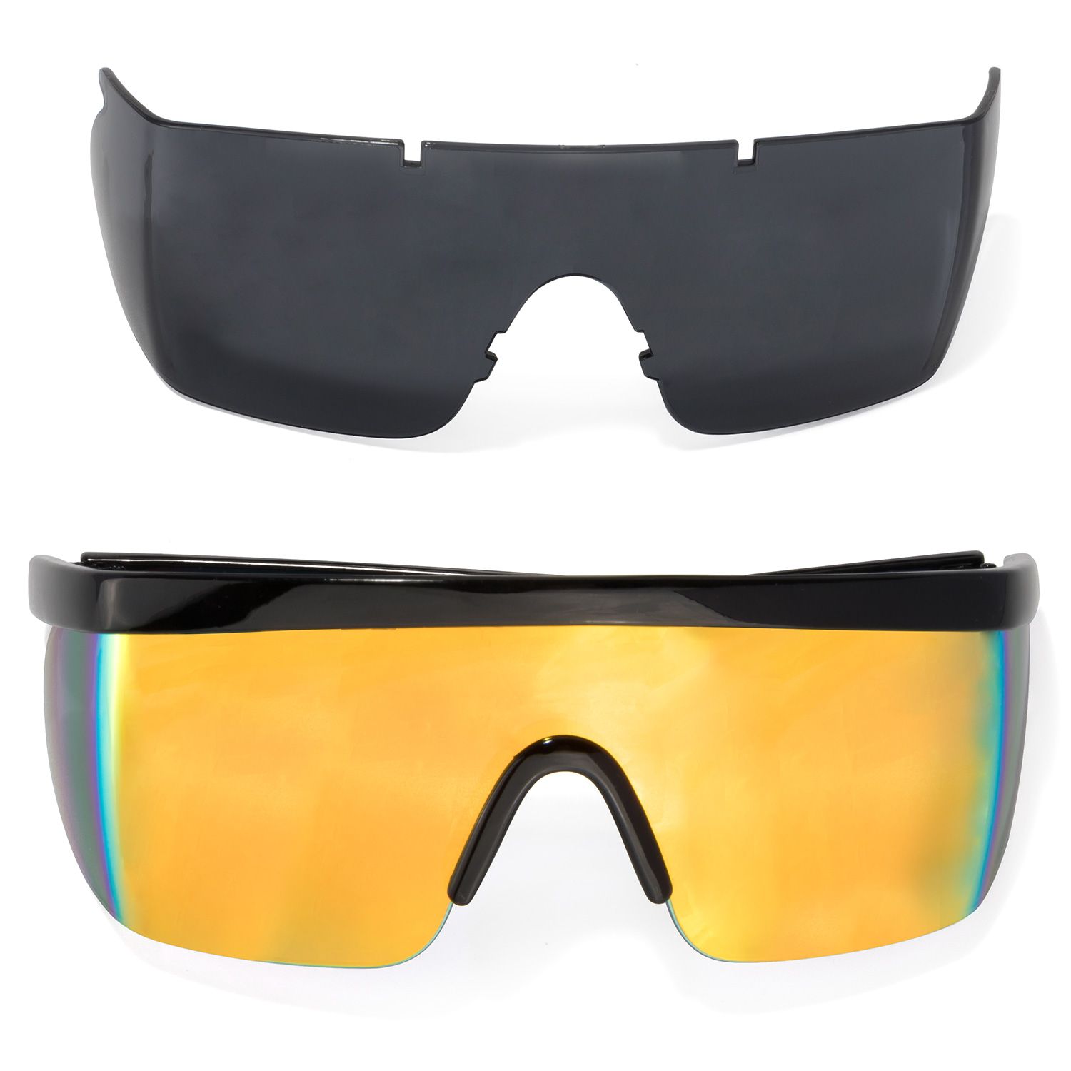 Elise Fishing & Cycling Black Frame Goggles | ZEELOOL UK5
