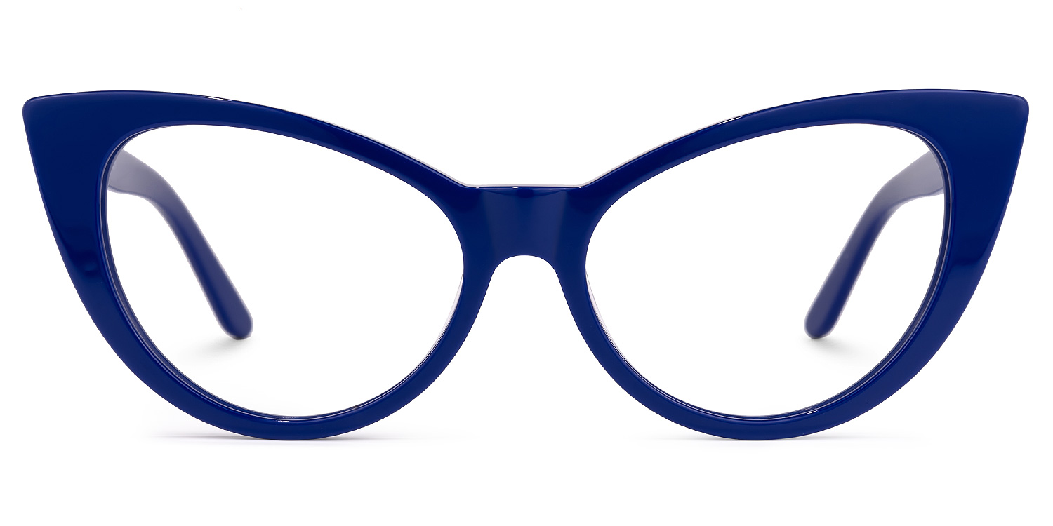 Marilyn Cateye Blue Eyeglasses | ZEELOOL UK0