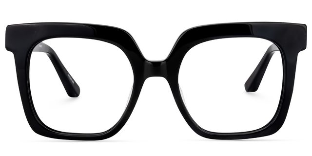 Dexter Square Black Glasses