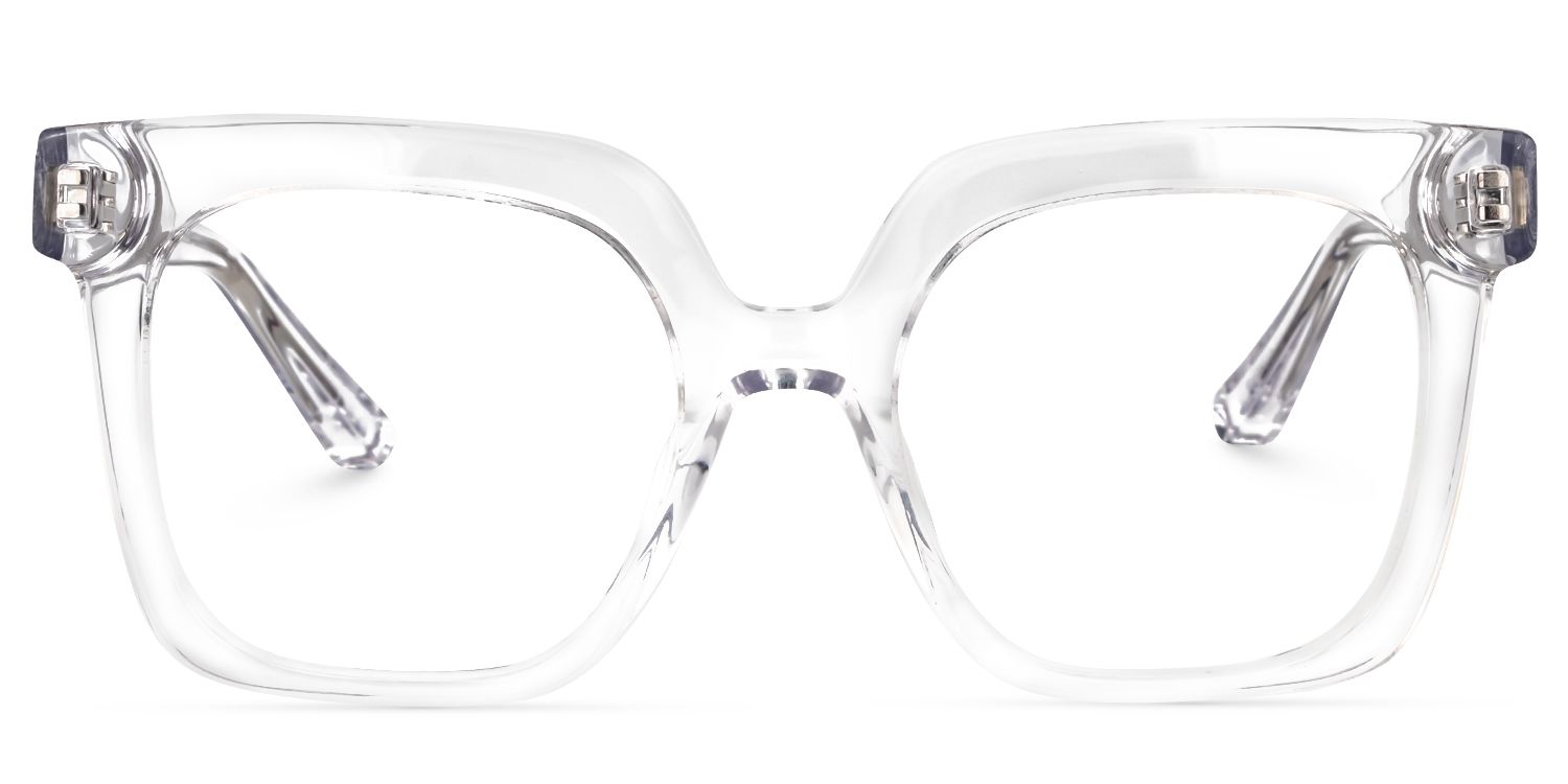 Dexter Square Clear Eyeglasses and Acetate Frames0