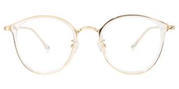 Irizarry Round Clear Glasses0