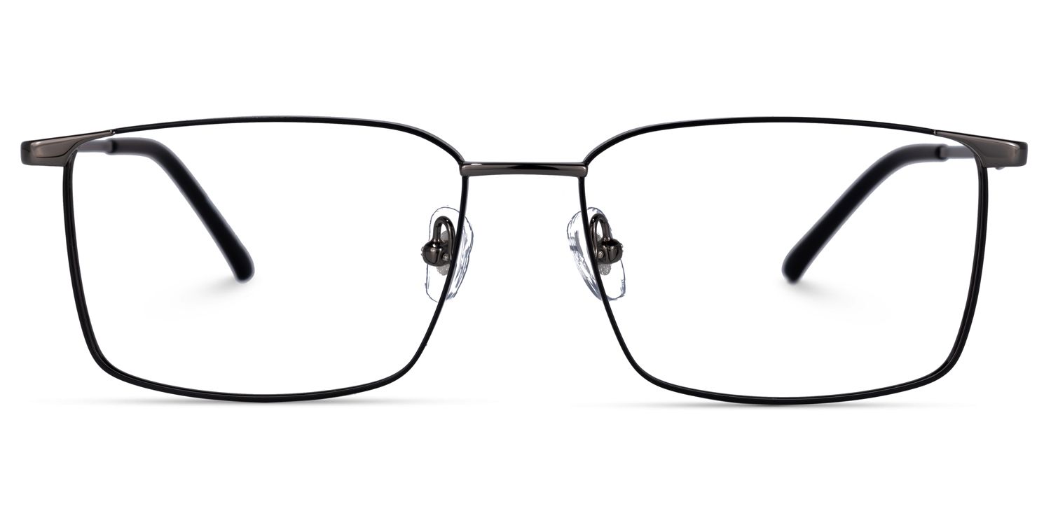 Tyrone Rectangle Tarnish Glasses | ZEELOOL UK0