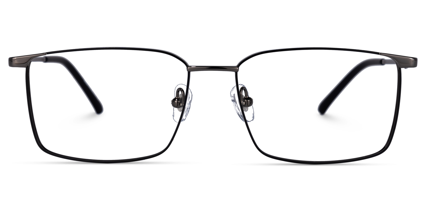 Tyrone Rectangle Tarnish Glasses | ZEELOOL UK0