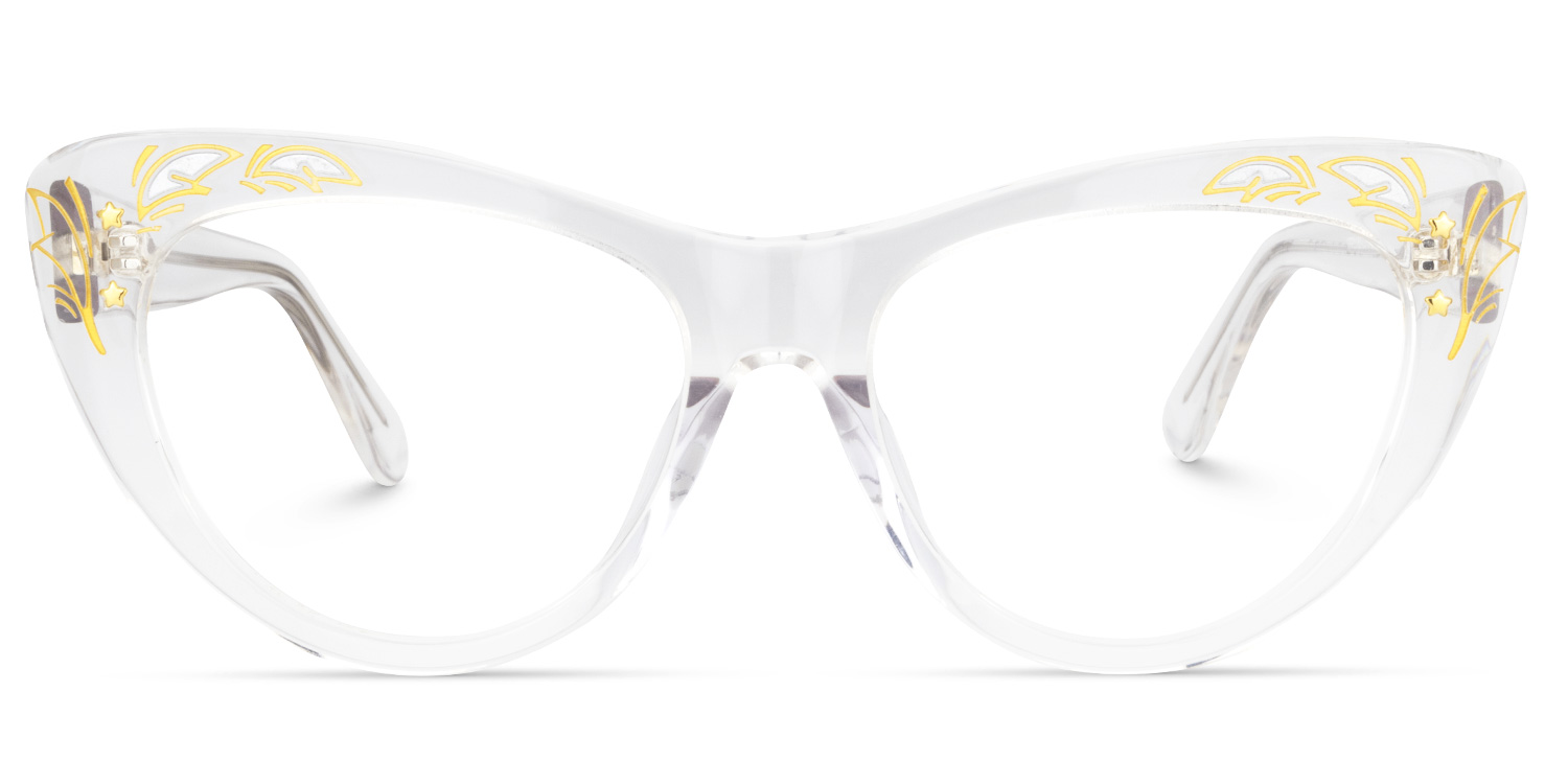 Pamela Cateye Crystal Glasses | ZEELOOL UK0