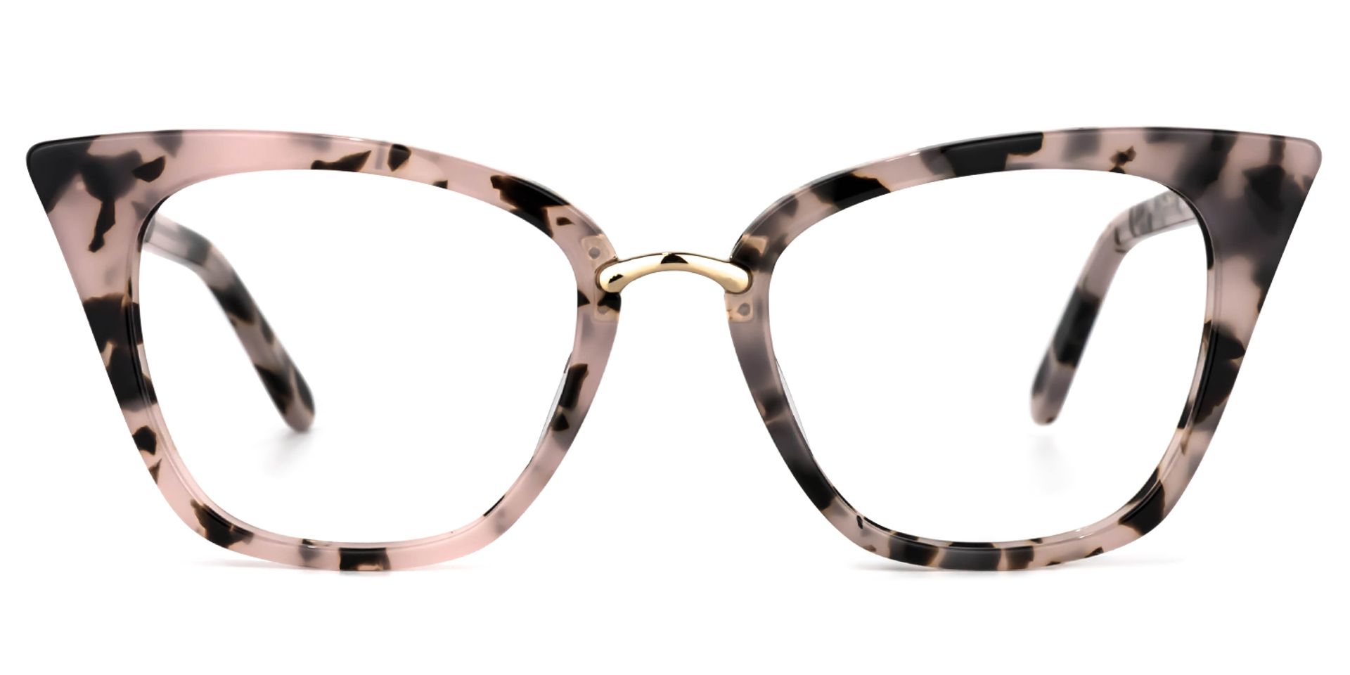 Martha Cat Eye Pink Floral Glasses | ZEELOOL UK0