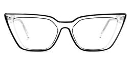 Yosef Cateye Black Glasses0