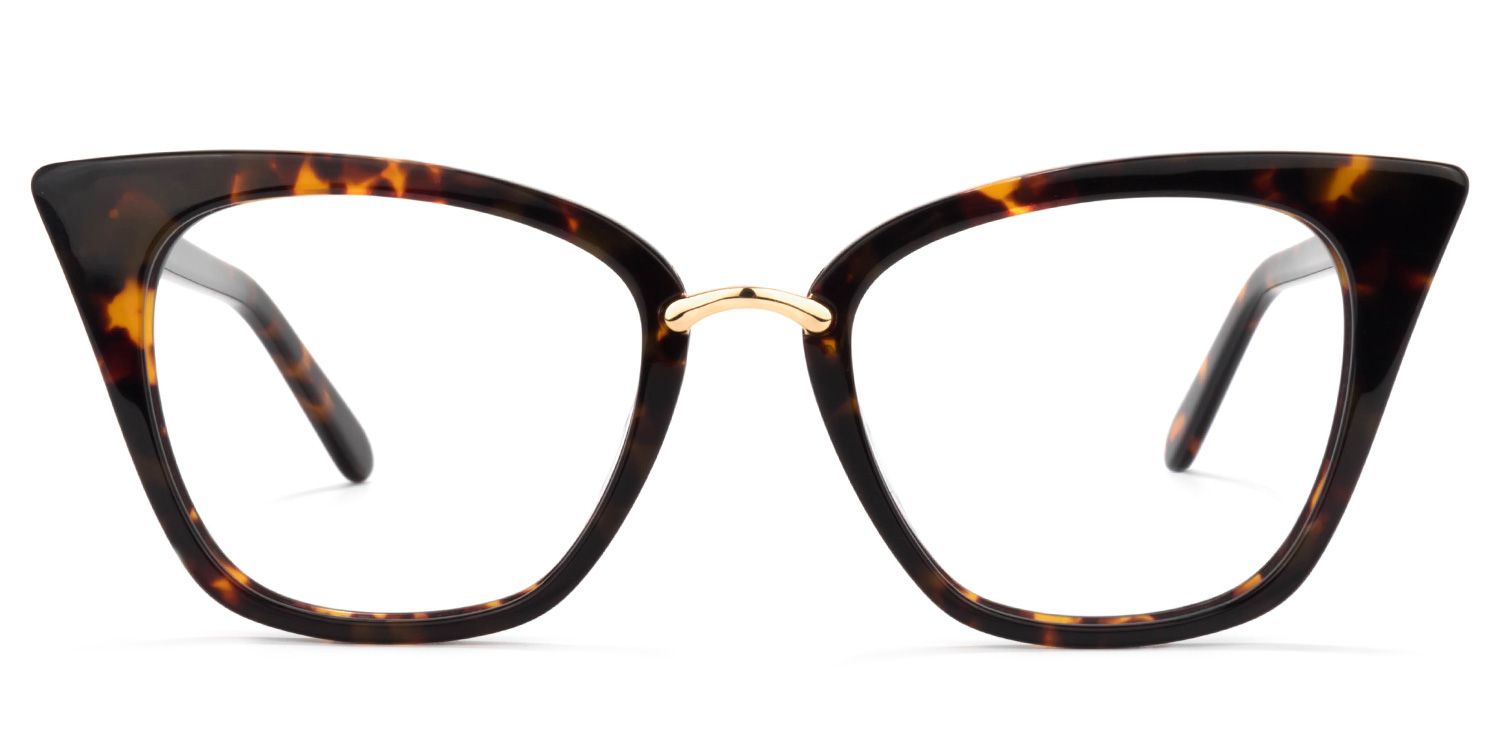 Wanda Cat Eye Tortoise Glasses | ZEELOOL UK0