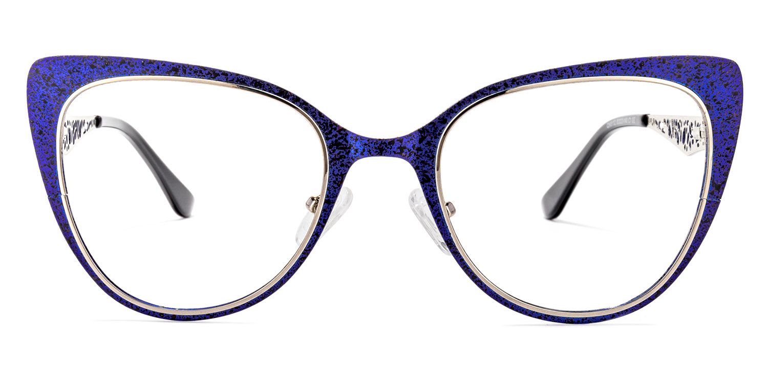 Eileen Cateye Blue Glasses | ZEELOOL UK0