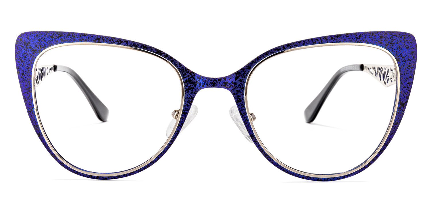 Eileen Cateye Blue Glasses | ZEELOOL UK0
