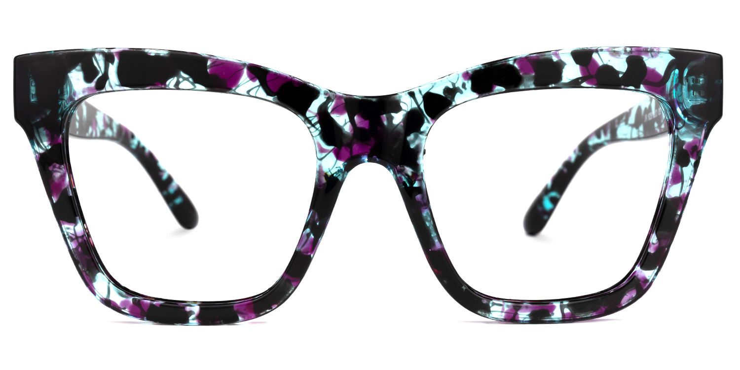 Ausmus Cateye Floral Glasses | ZEELOOL UK0
