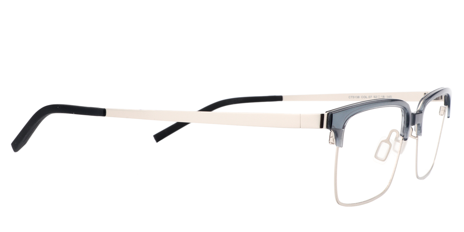 Browline Black Glasses | ZEELOOL UK4