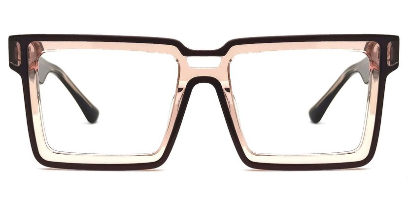 Milian Square Brown Glasses