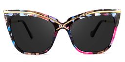 Winston Butterfly Floral Sunglasses0