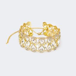 Glaring Occidental Style Gold Bracelet0