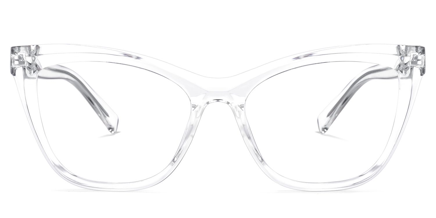Raegan Cateye Clear Glasses | ZEELOOL UK0
