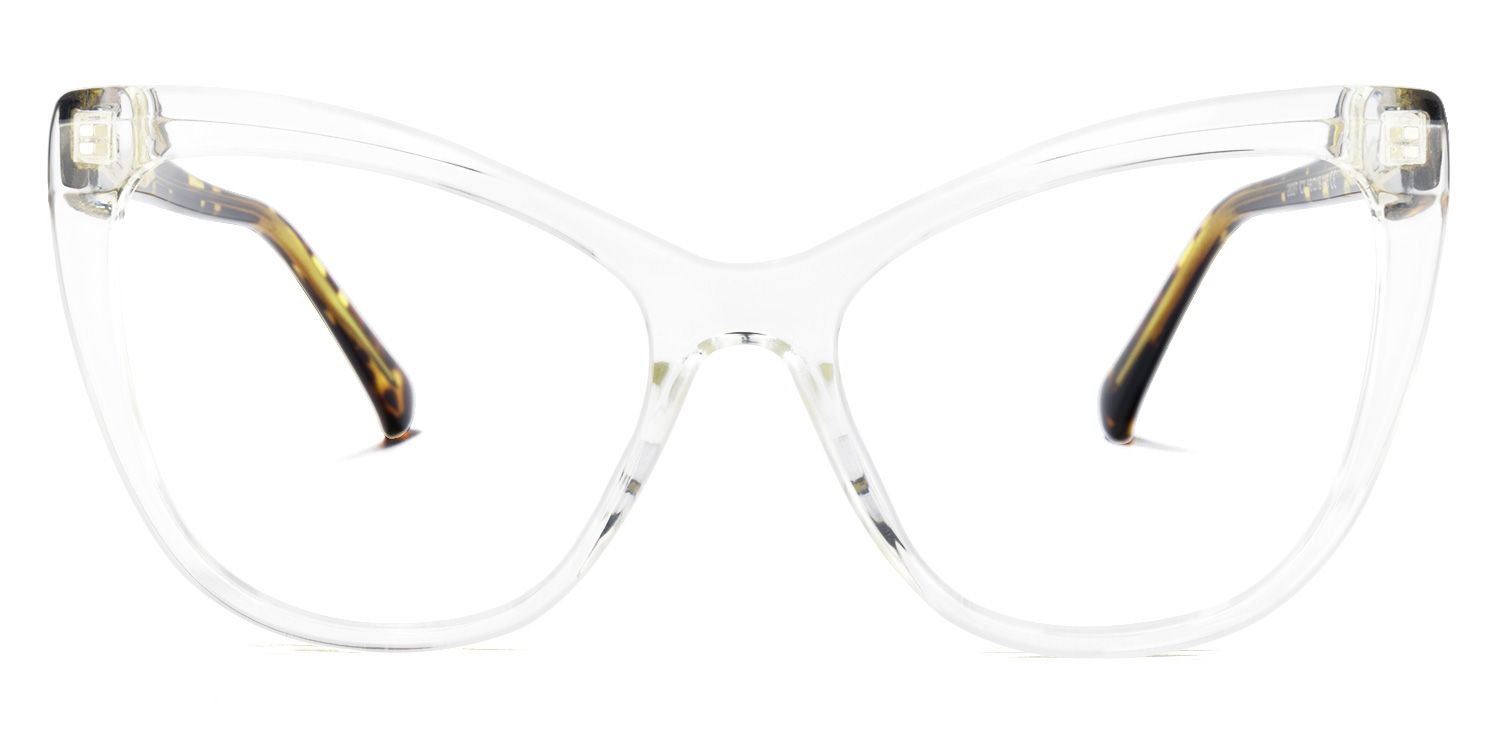 Shelby Cateye Clear Glasses | ZEELOOL UK0