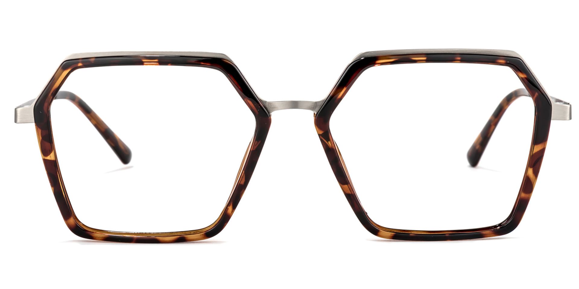 Sierra Geometric Tortoise Glasses | ZEELOOL UK0