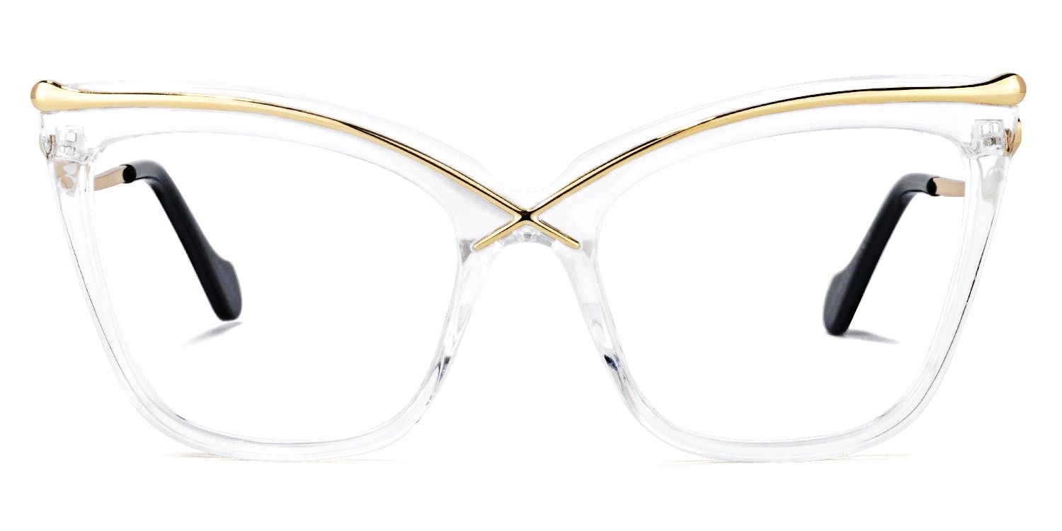 Winston Butterfly Clear Frame Glasses | ZEELOOL UK0