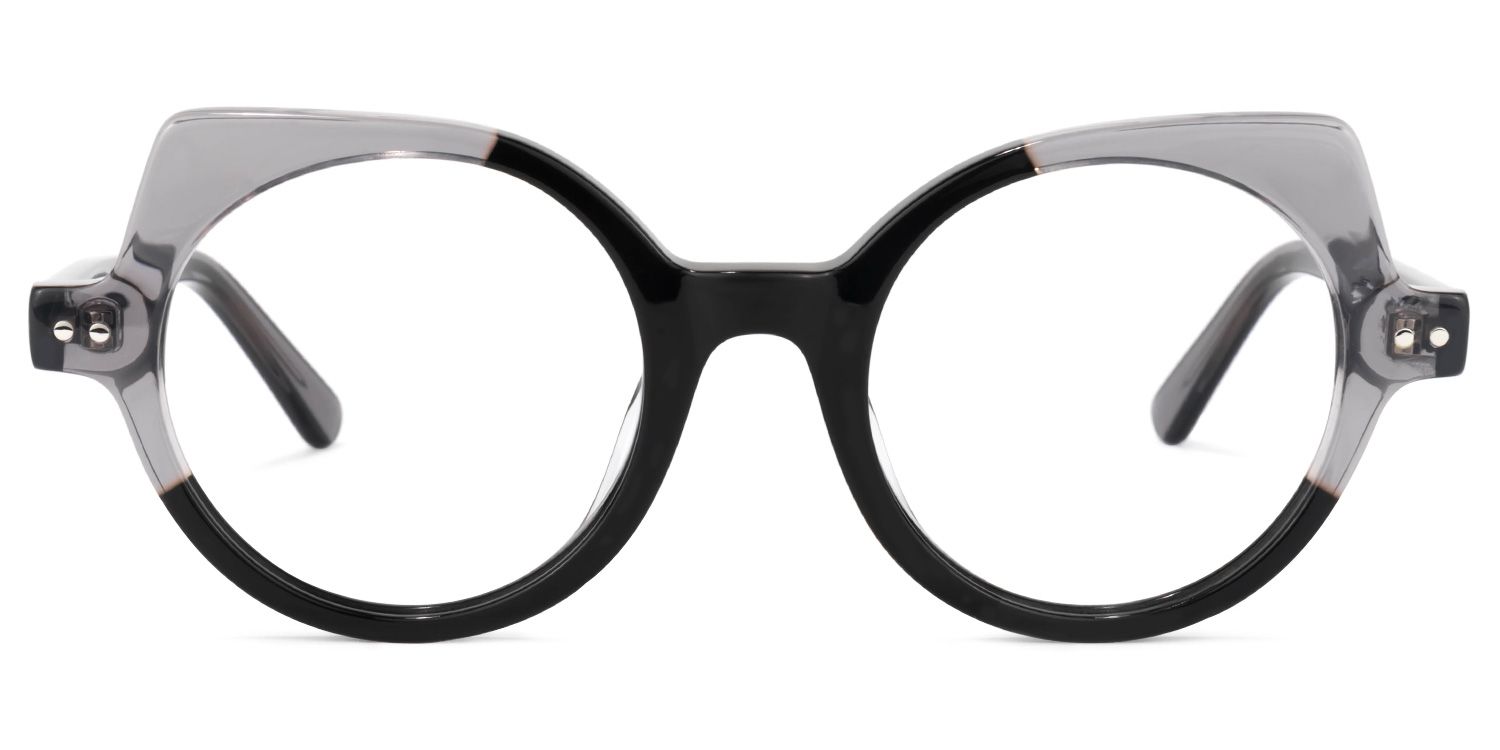 Gilbert Cateye Black Glasses | ZEELOOL UK0