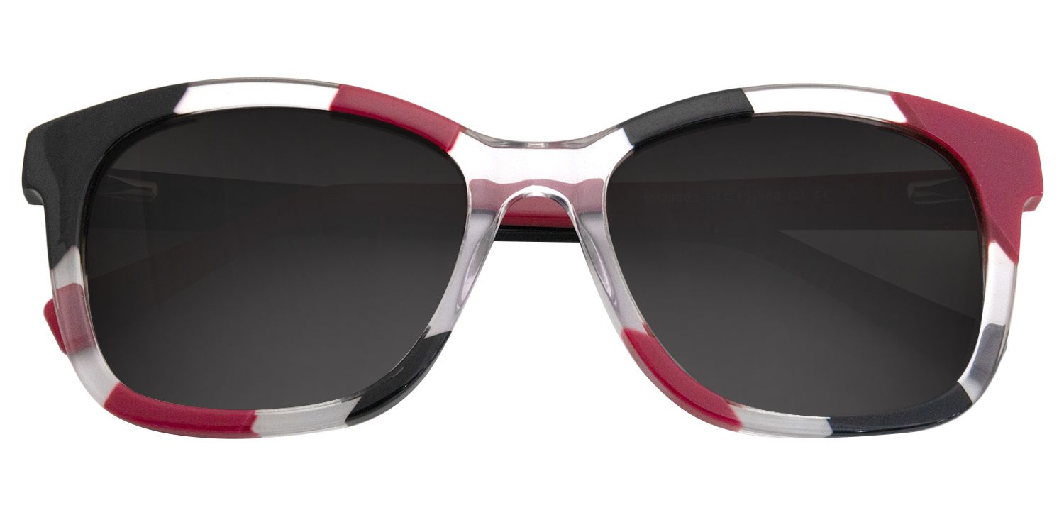 Ainslee Square Black Sunglasses | ZEELOOL UK1