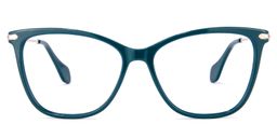 Westley Butterfly Peacock-Green Glasses0