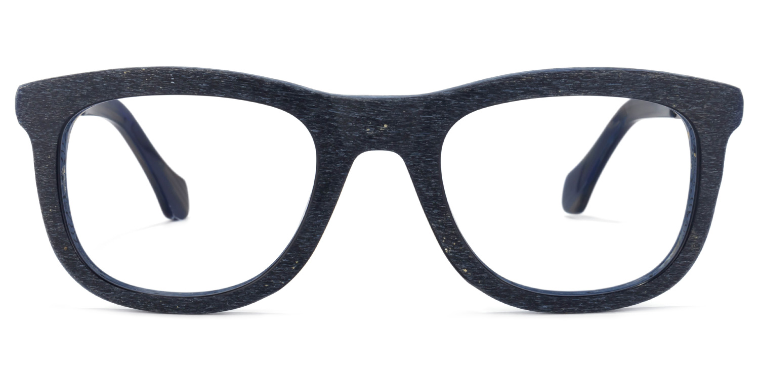 Wiley Square Dark-Gray Glasses | ZEELOOL UK0