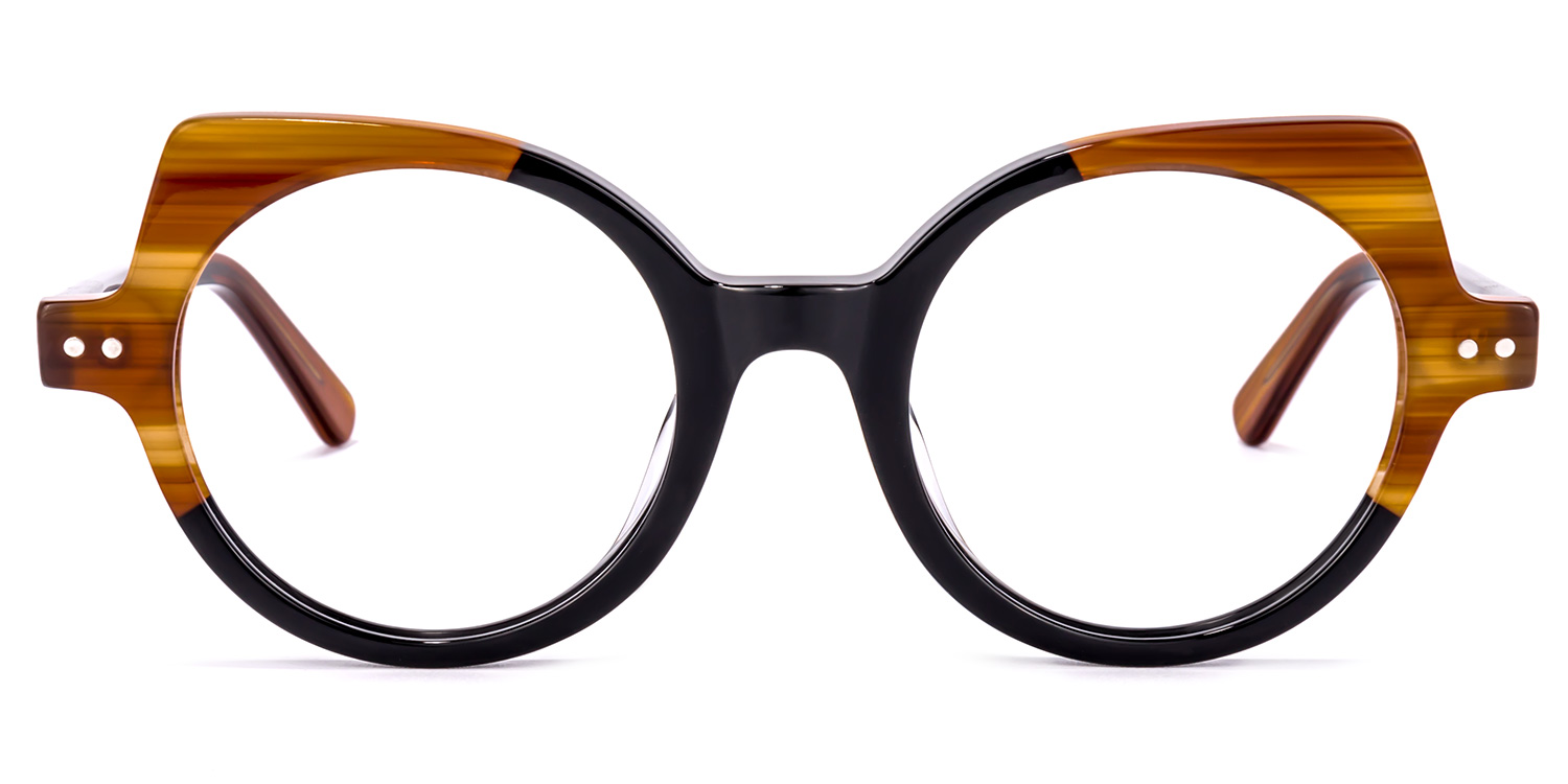 Gilbert Cateye Black Glasses | ZEELOOL UK0