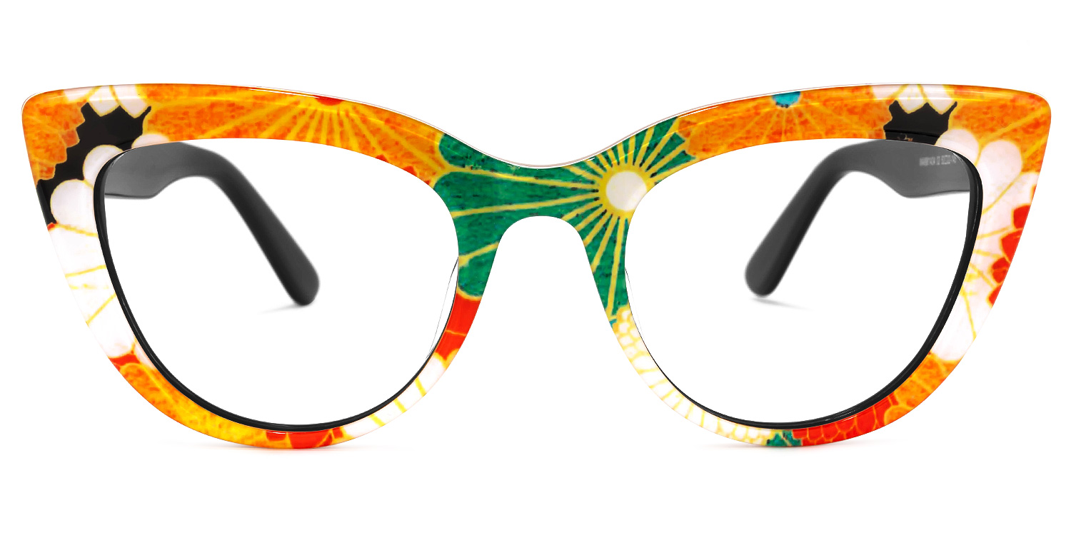 Makie Cateye Black Glasses0