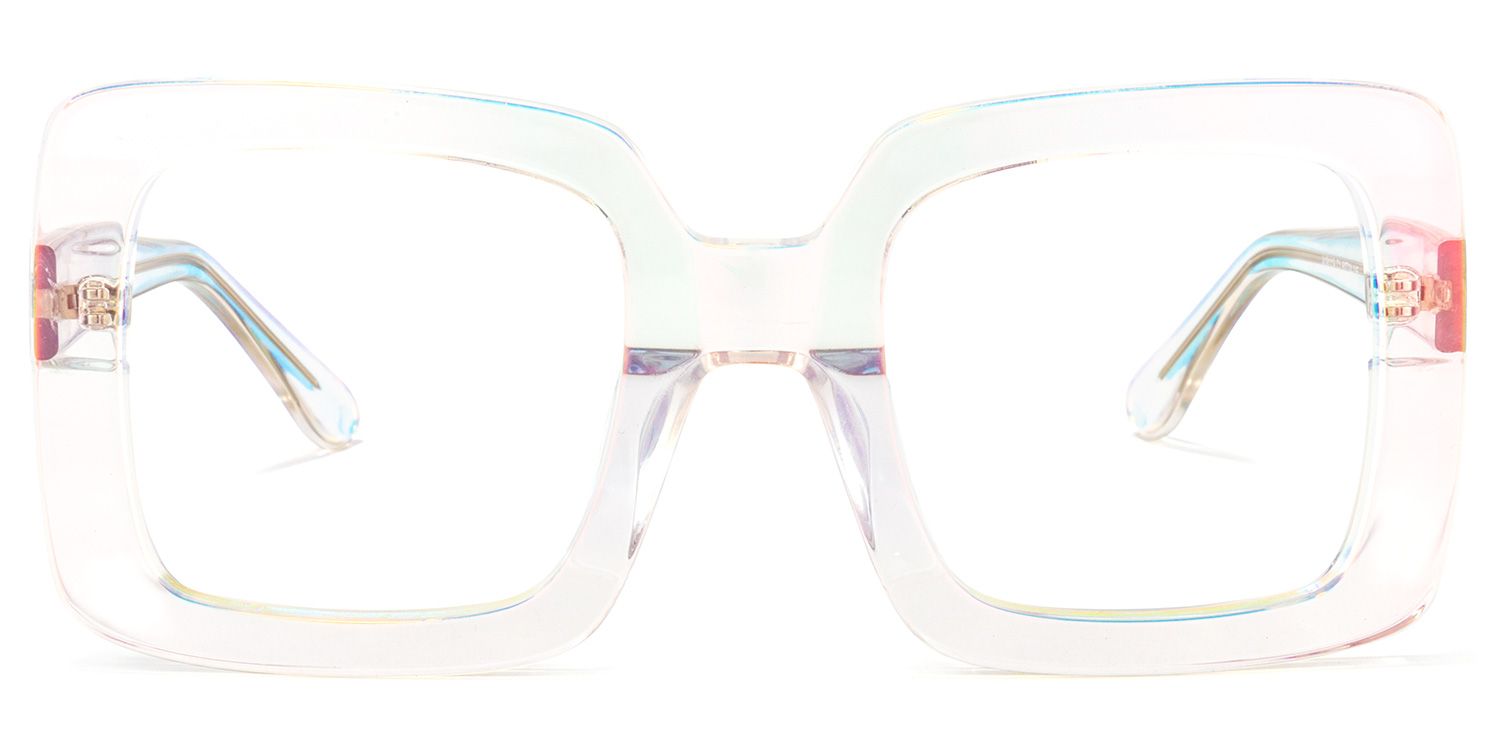 Willie Square Clear Glasses | ZEELOOL UK0