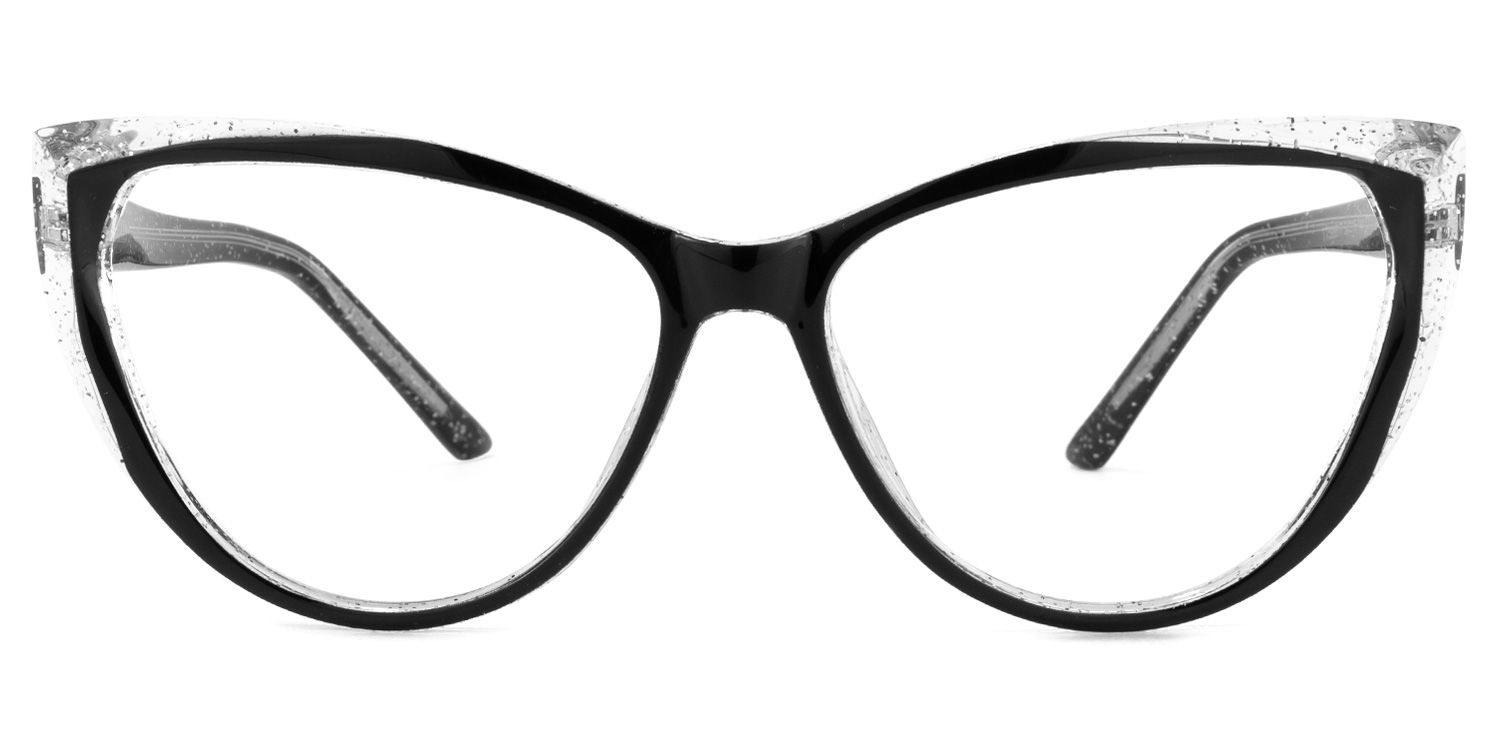 Tarun Cateye Black Glasses | ZEELOOL UK0