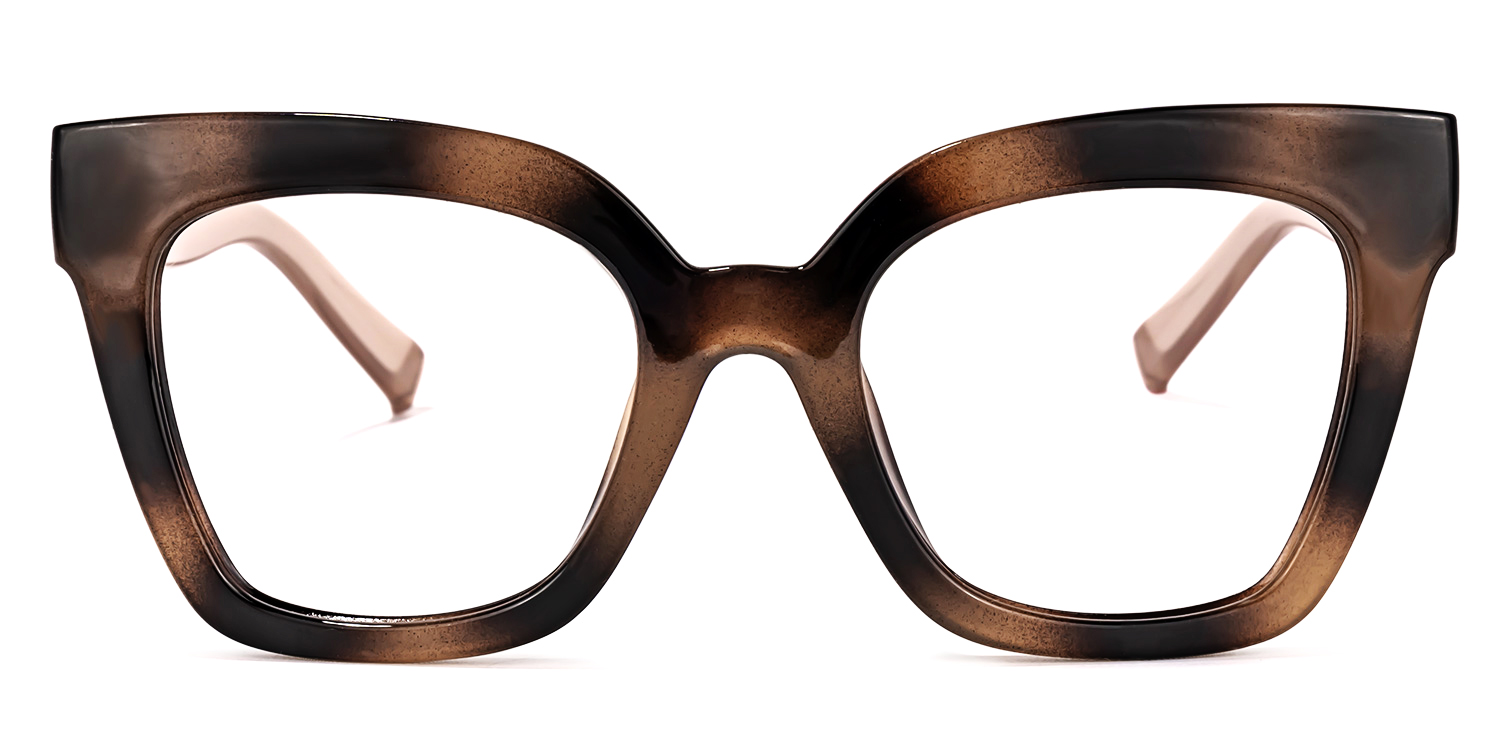Malcolm Square Burnt Umber Glasses good-img