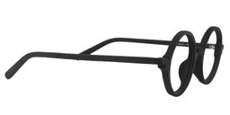 Aloysius Round Black Glasses4