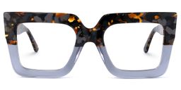 Brandon Square Gray Glasses0