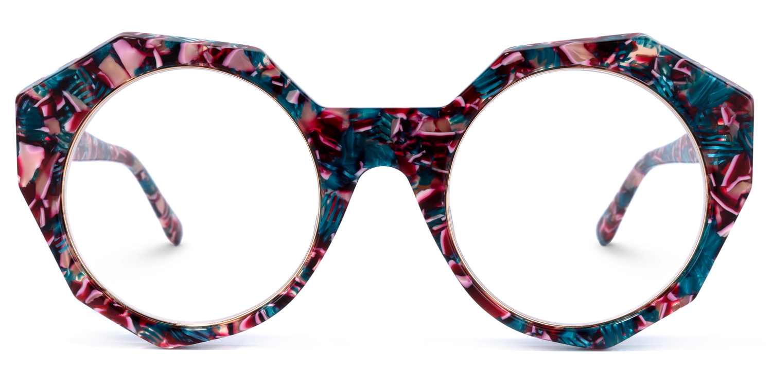 Bogar Geometric Floral Glasses | ZEELOOL UK0